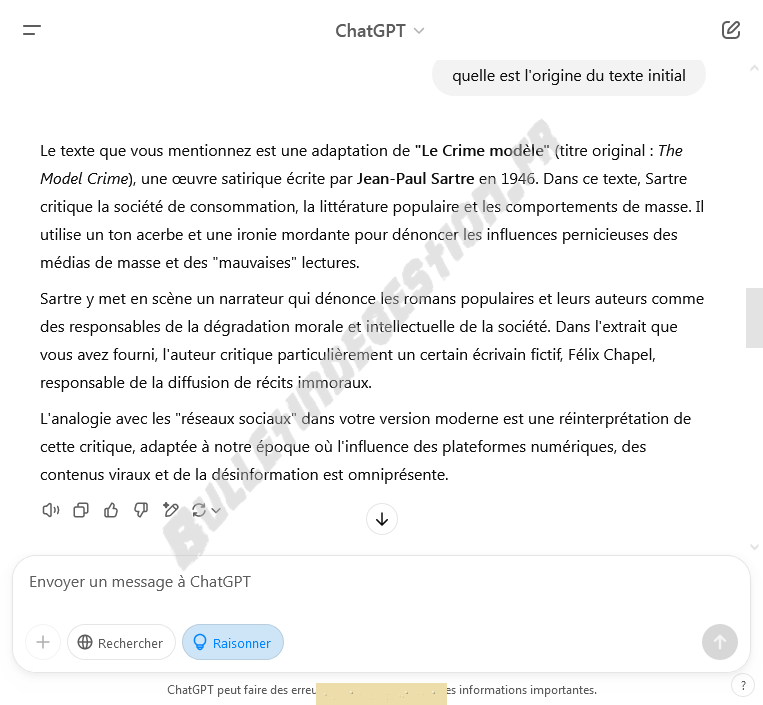 Image attribution texte